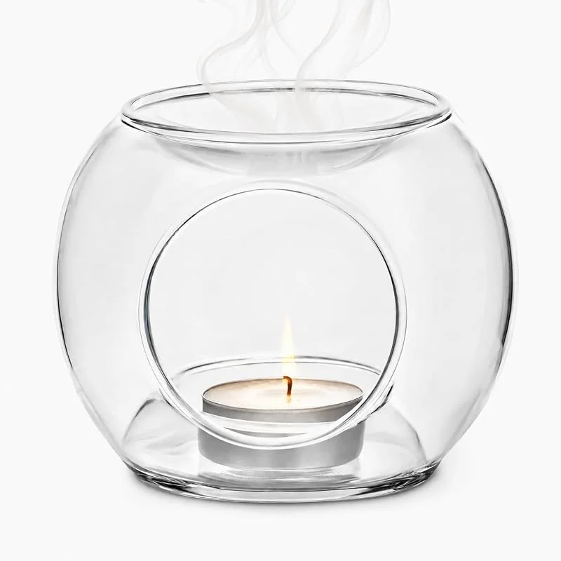 Ipetboom Queimador de óleo essencial · Aquecedor de cera de vidro — Humidificador
