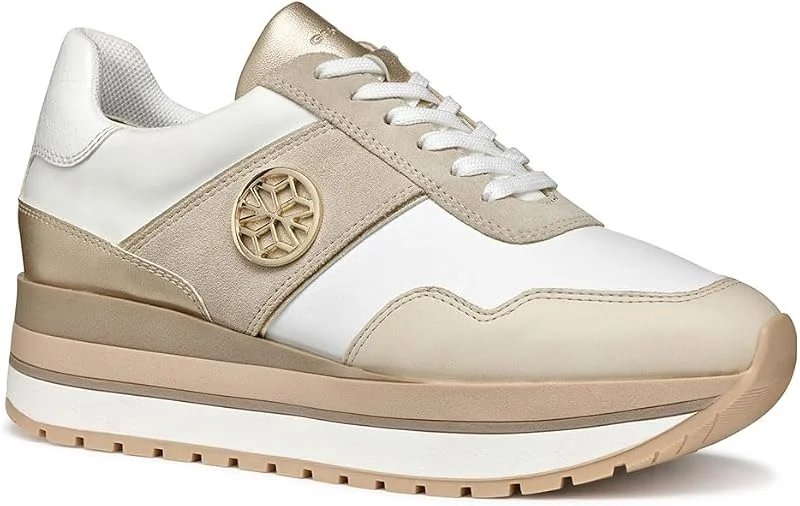 Geox D New Kency Sapatilhas de mulher — Roupa aquecida