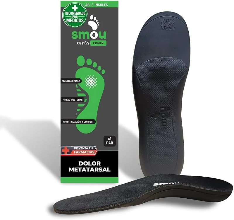 SMOU Palmilhas metatarsalgia Meta Premium com suporte de arco plantar — Roupa aquecida