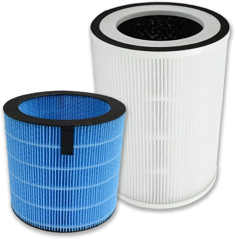 PUREBURG Kit de filtro HEPA de substituição com humidificador compatível com Afloia MIRO PRO, KILO PRO purificador de ar humidificador 2 em 1