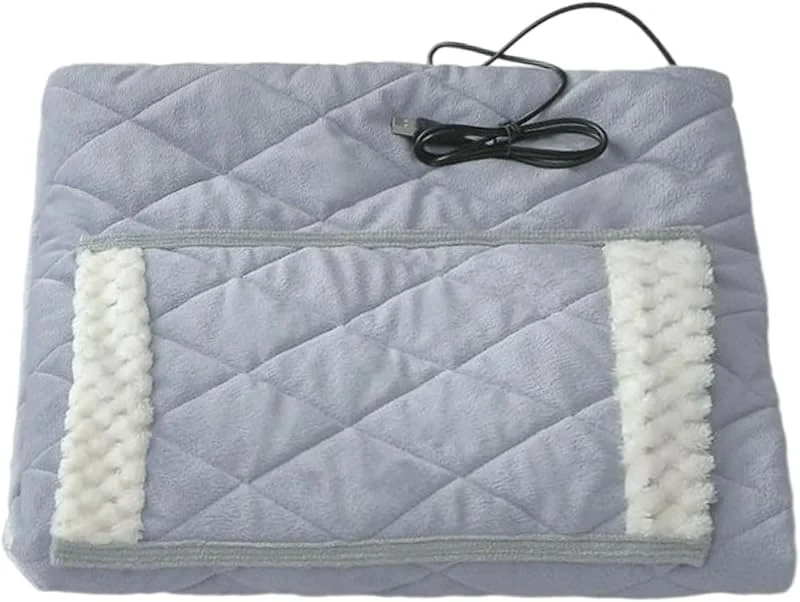 Manta elétrica genérica, removível 69 x 99 cm, manta aquecida com desligamento automático para viagens sono interior local de trabalho sofá-cama casa inverno relaxamento — Aquecimento