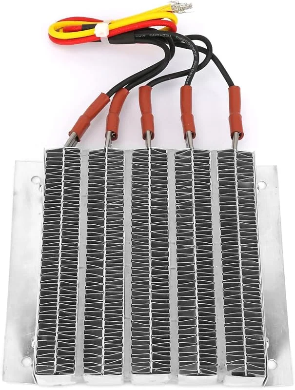 1000 W Temperatura constante aquecedores portáteis artigo aquecedor elétrico ondulado com cabo para quarto de escritório (02 - 48 V) — Aquecimento