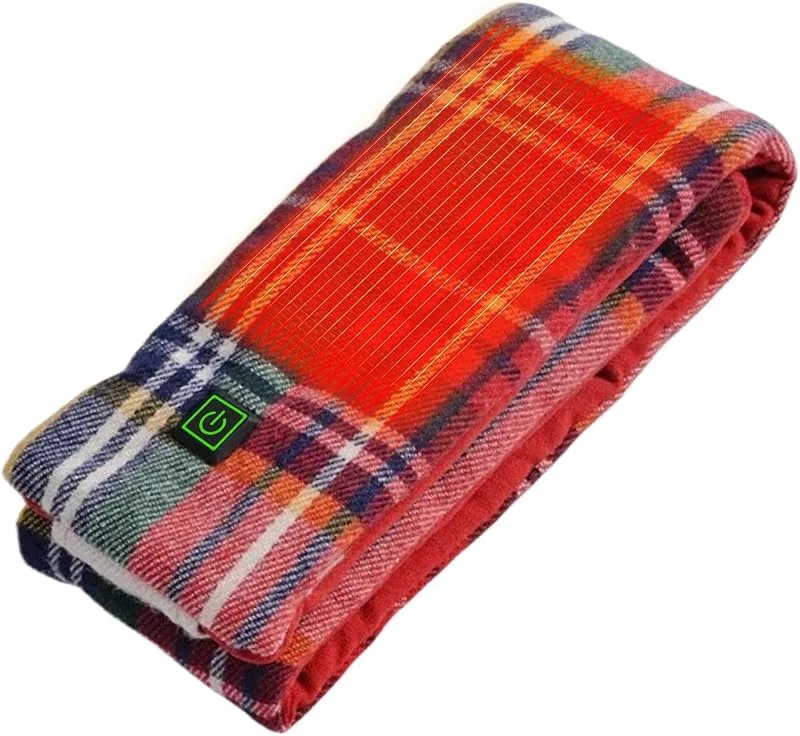 Bufanda Con Calefacción Para Hombres Calentador De Cuello Con Tema Navideño — Roupa aquecida