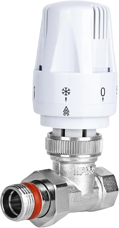 Válvula termostática G1, 2 válvula radiador aquecimento com conexão roscada para radiadores