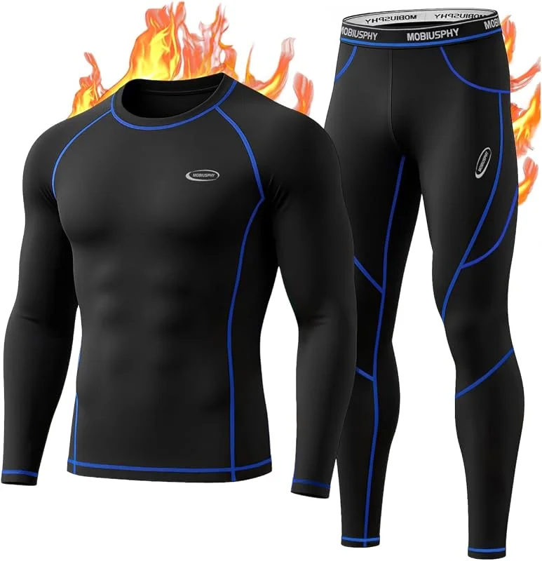 Roupa interior térmica homem interior funcional conjuntos térmicos Nergo — Roupa aquecida