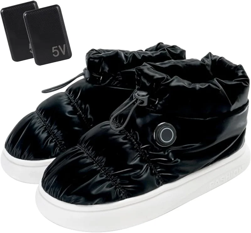 Zapatos con calefacción eléctrica, Zapatos Calentadores de pies con — Roupa aquecida