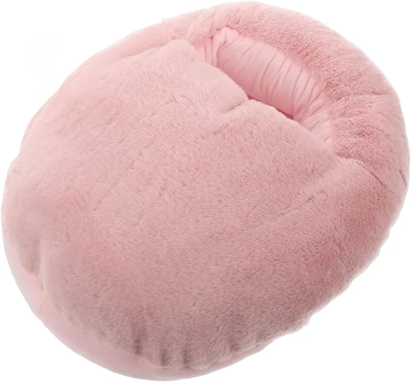 Calentador de Pies USB Rosa para Invierno, Uso en Casa y Oficina — Aquecimento