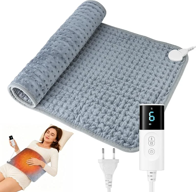 Qingning Manta elétrica lombar 84 x 43 cm com 9 temperaturas — Aquecimento
