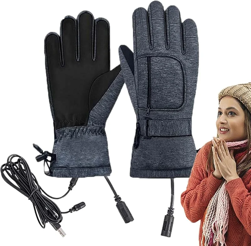 Genérico Guantes Térmicos USB, Guantes Eléctricos USB a Prueba de Viento — Cozinha e lar