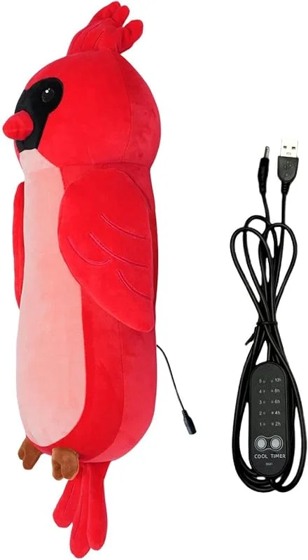 Almohadilla Térmica de Peluche 3 Niveles Enchufable USB Forma Pájaro — Roupa aquecida