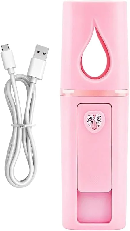 Vaporizador facial portátil recargable por USB — Humidificador