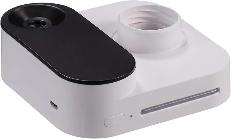 Humidificador de viaje, mini humidificador de botella de agua portátil de niebla fría, blanco
