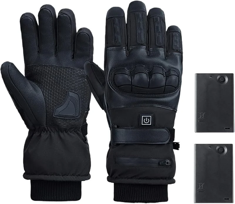 Guantes de Trabajo Calefactados 3 Niveles Pantalla Táctil Calentador de — Cozinha e lar