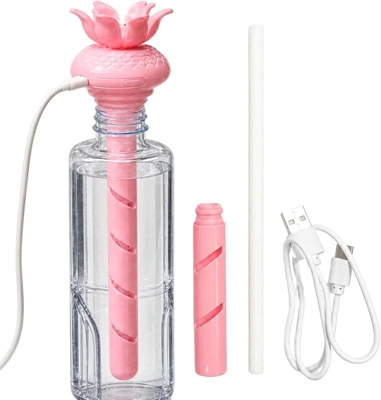 Mini humidificador, vaporizador de aire personal portátil, niebla ajustable