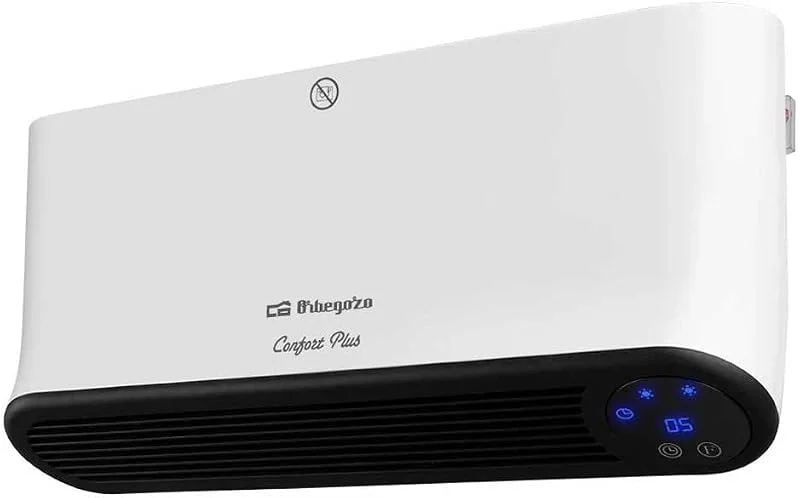 Orbegozo SP 6200 - Aquecedor Split, programável, controlo remoto, 2 níveis de potência, modo ventilador, proteção contra sobreaquecimento, 2000 W