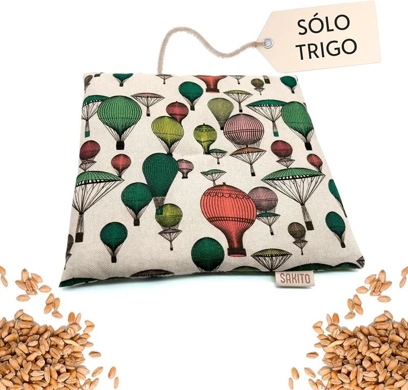 Saco de sementes micro-ondas (25 x 25 cm), almofada térmica, sem aroma — Aquecimento