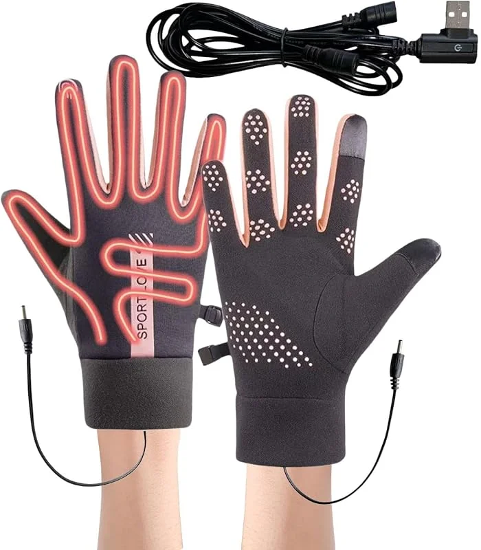 Guantes Calefactados Para Mujeres Calentador Térmico Eléctrico Por USB — Cozinha e lar