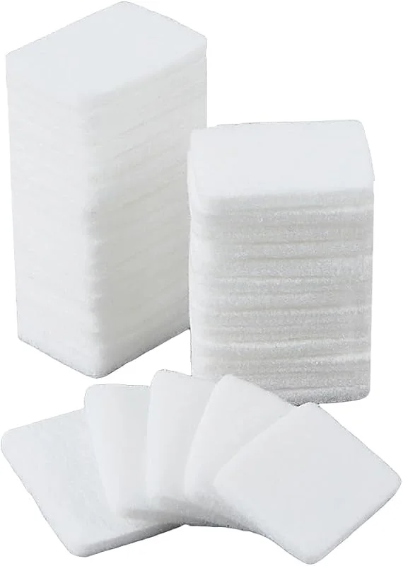 SUPERFINDINGS 50 almofadas de substituição de óleo essencial de 1, 2 x 0, 86 polegadas, difusor branco, almofadas de substituição para difusor sem perfume, almofadas de substituição para perfume — Humidificador