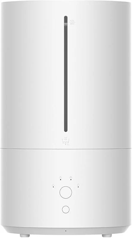 Xiaomi Smart Humidifier 2 - capacidade do depósito de 4, 5 l, libera até 350 ml de vapor por hora, modo automático, controlo de humidade com um só toque, branco (versão ES + 3 anos de garantia) — Humidificador