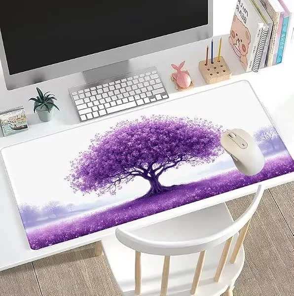 Alfombrilla de Ratón para Juegos Púrpura Alfombrilla Ratón XXL 1000x500x3mm Protector Alfombrilla Escritorio Sueño Mouse Pad de Alta Precisión, Alfombrilla Raton Impermeable, Duradera, Regalo W5-499 — Aquecimento