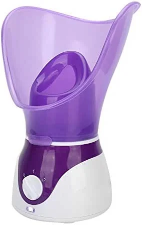 lyrlody Vaporizador facial com aromaterapia, 50 ml, mini sauna facial portátil, limpeza e hidratação, roxo — Humidificador