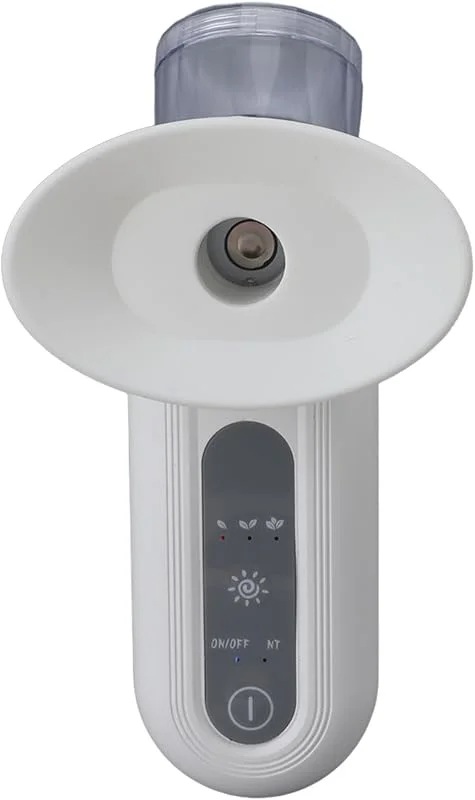 Pulverizador ocular nano pulverizador facial, nano vaporizador compressa morna 38-42 °C, névoa hidratante recarregável USB-C para olhos e rosto — Humidificador