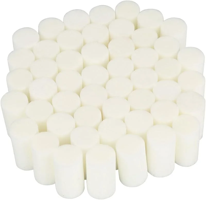 50 unidades 30 MPa Bomba filtro de algodão, bastões humidificador filtro de substituição de algodão filtro de água para compressor de ar de alta pressão de bomba elétrica
