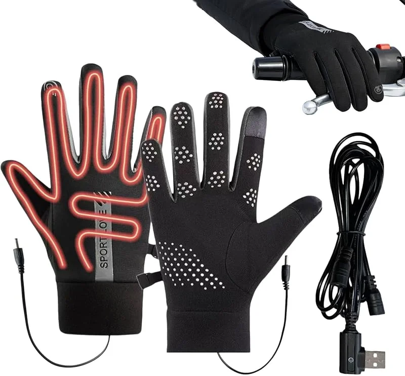 Teksome Guantes Térmicos De Hombre Calentador Térmico Eléctrico por USB — Cozinha e lar