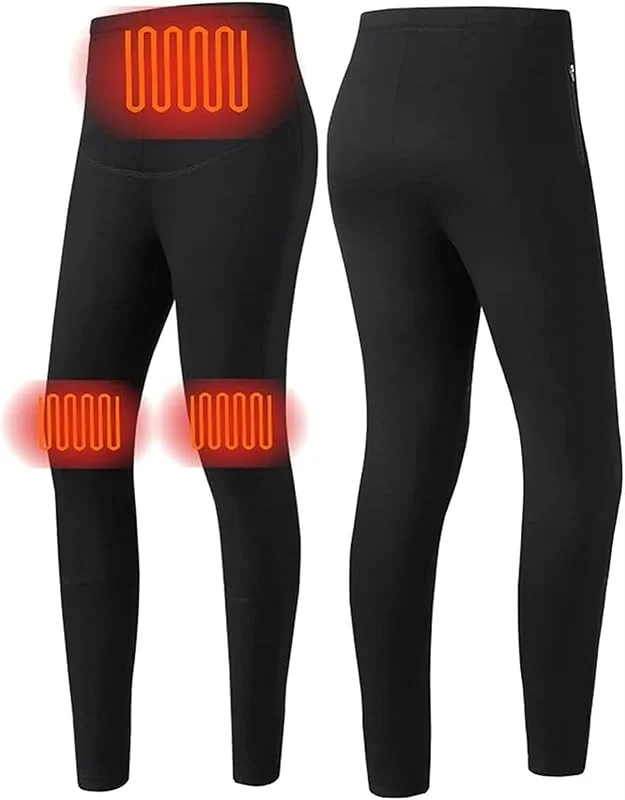 Ropa interior calefactable, traje calefactable， Camisetas térmicas de manga larga con calefacción eléctrica por USB, camiseta cálida con capa Base ultrasuave, ropa interior con calefacción eléctrica l — Roupa aquecida
