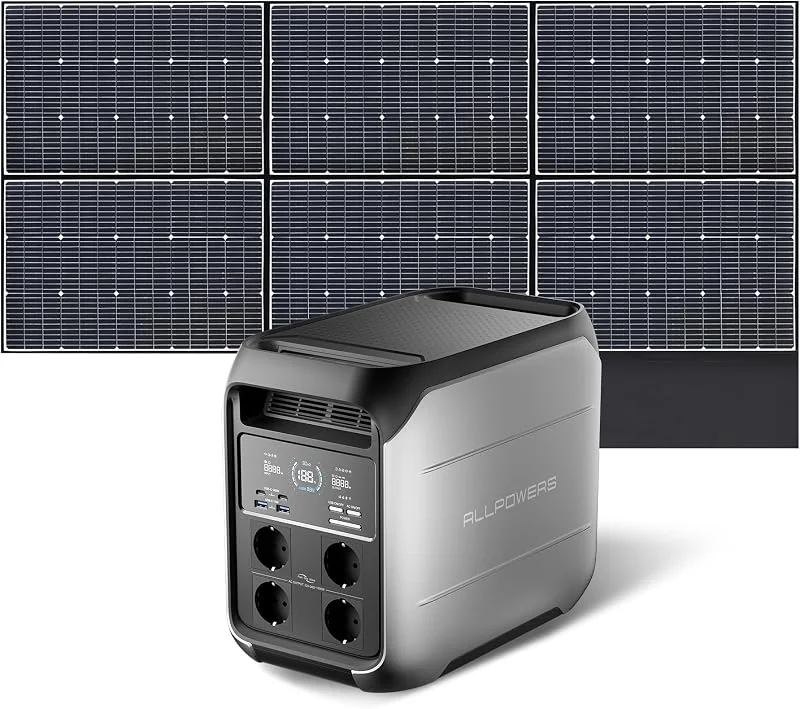 ALLPOWERS P1800 Central elétrica portátil 1024Wh com painel solar de 600 W — Roupa aquecida