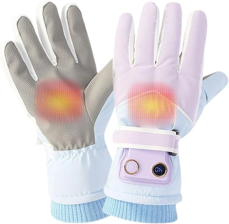 Guantes de Moto Calefactables 3 Niveles de Calor, Manoplas Táctiles — Cozinha e lar