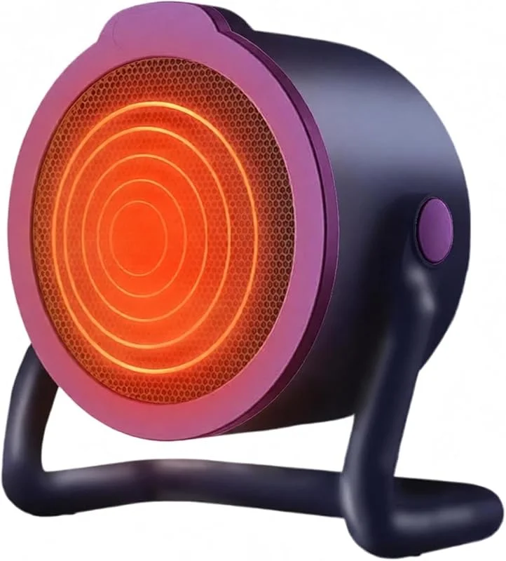 Calentador Portátil Ventilador de Invierno Bajo Consumo con Rotación de — Aquecimento