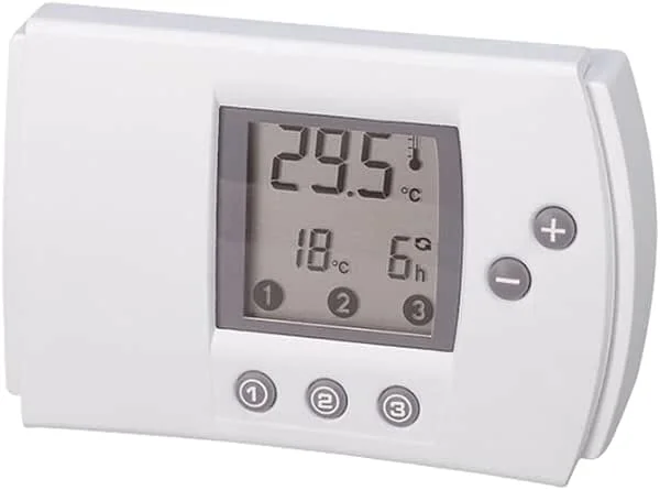 Termostato digital de 2 fios, frio, calor. Branco — Aquecimento