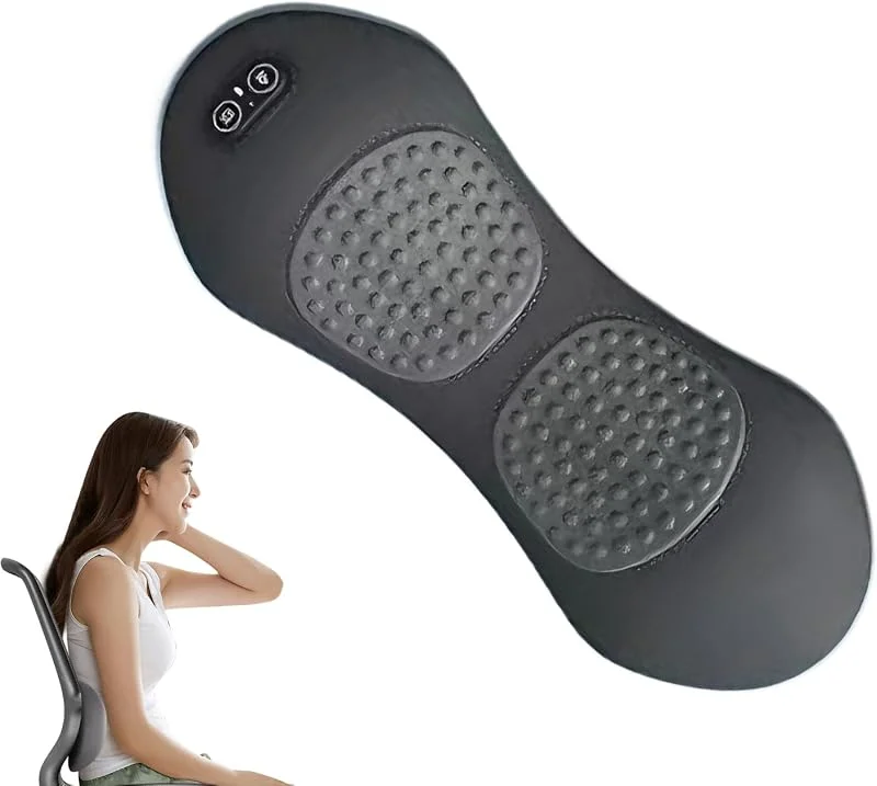 Almohada de Soporte Lumbar Espuma De Memoria Ajustable Eléctrica — Aquecimento