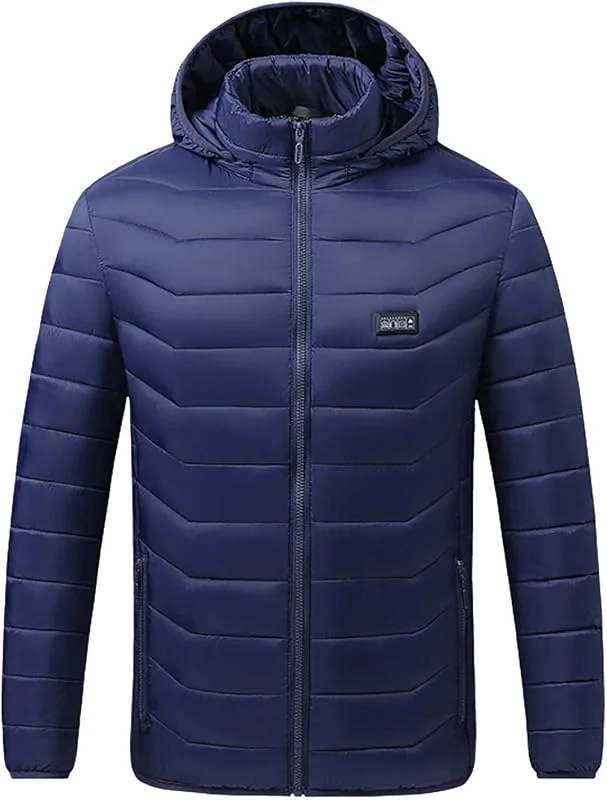 Generisch Abrigo climatizado, chaqueta calefactable, Abrigo térmico de invierno USB — Cozinha e lar
