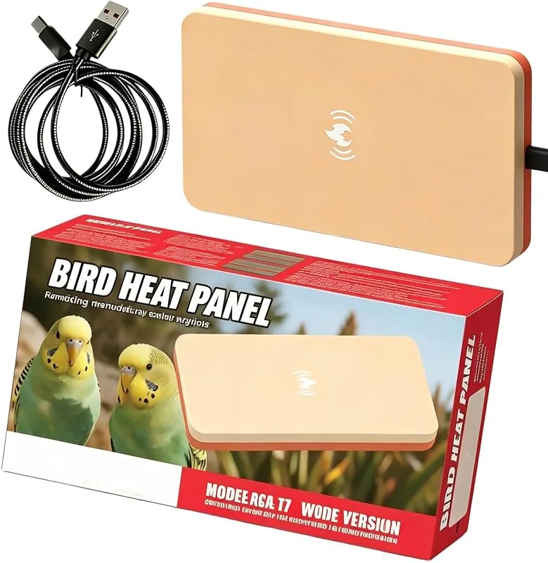 Genérico Calentador para Jaula De Aves Placa calefactora USB 18x10 cm — Aquecimento