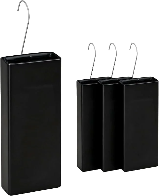 Relaxdays Humidificador para calefacción, set 4, negro