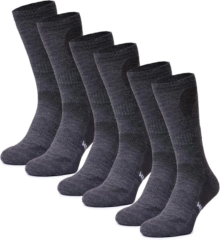 Merino.tech Meias de lã merino para homem e mulher, macias para uso diário — Cozinha e lar