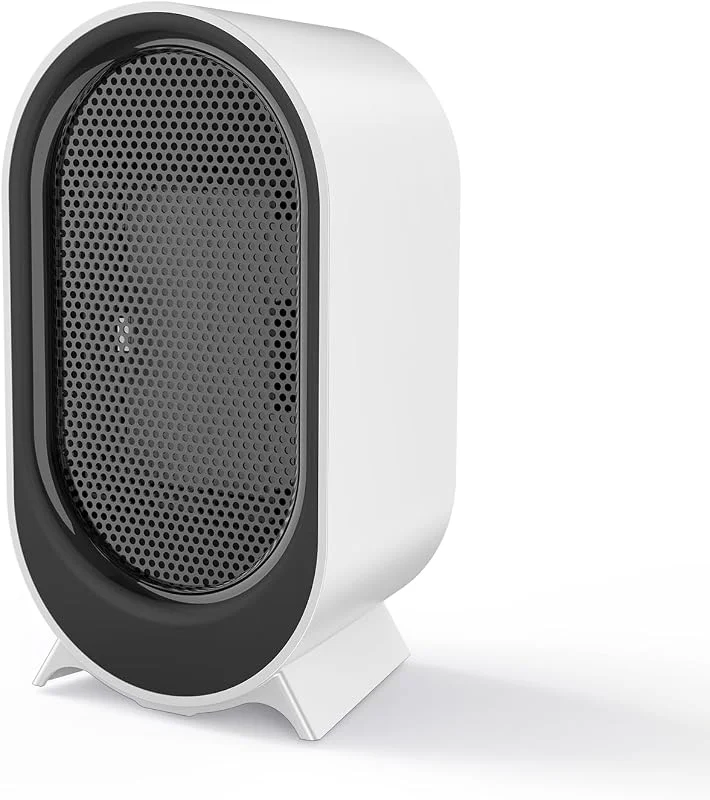 Aquecedor, aquecedor de baixo consumo, potência de 800 W, 1200 W, aquecimento rápido em 2 segundos, silencioso com 2 modos e oscilação de 70 °, perfeito para salas de estar e quartos, branco
