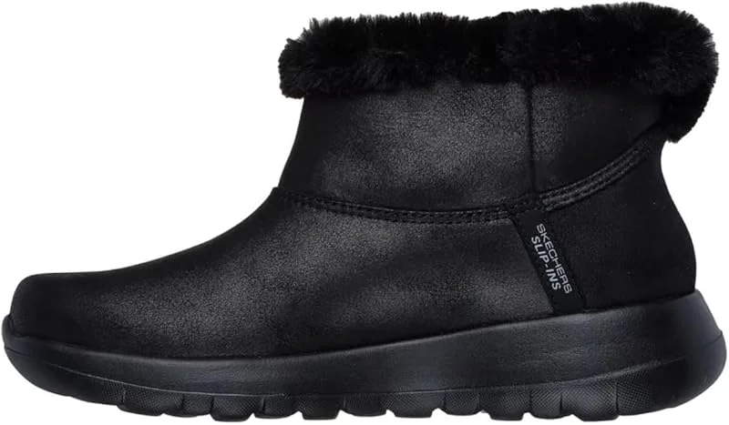 Skechers On-the-go Joy Cozy Dream botas curtas no tornozeloMulher — Roupa aquecida