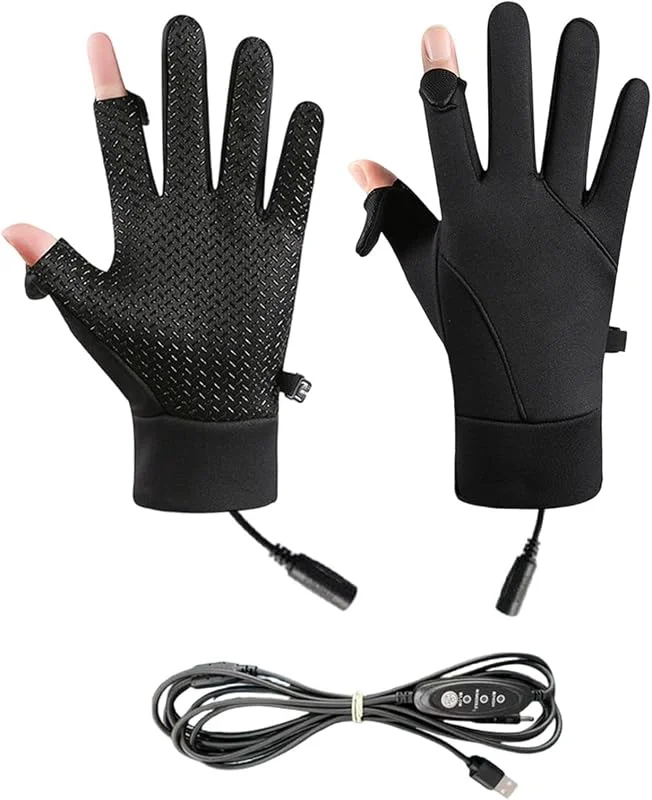 Guantes calentados para el invierno, Guantes calientes para hombres — Roupa aquecida