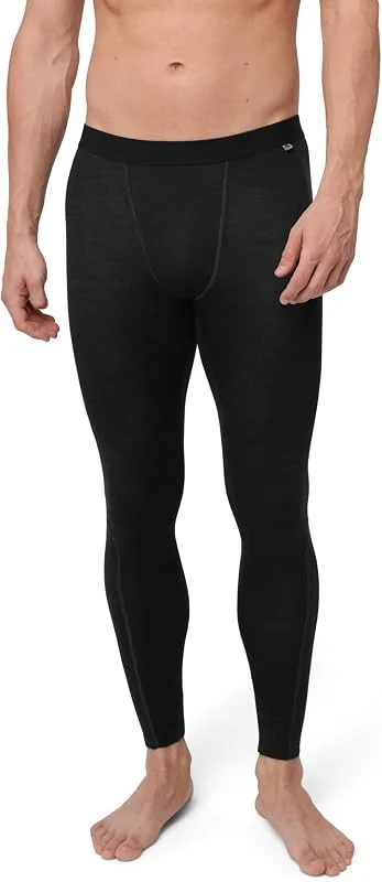 DANISH ENDURANCE Leggings térmicas homem de lã merino, calças térmicas para homem - roupa térmica para homem frio, roupa para o frio extremo, roupa para homem inverno — Roupa aquecida