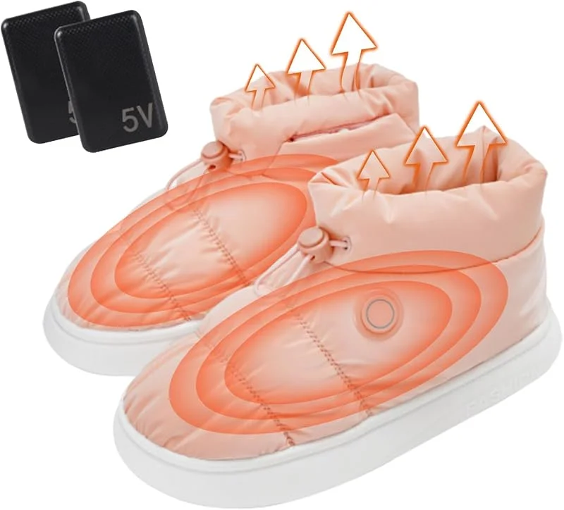 Calentadores recargables, zapatos calefactores eléctricos — Roupa aquecida