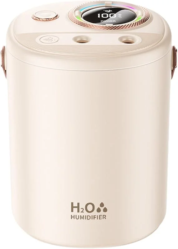 Humidificador de aire de 1, 3 L, silencioso, humidificación de luz de 7