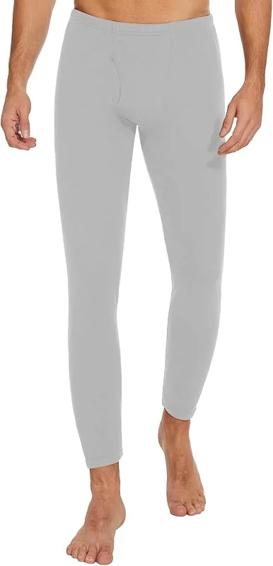 HIPOWER Roupa interior térmica para homem, calças compridas com forro polar, capa base, leggings desportivas pretas, para treino, corrida, caminhadas, ginásio, esqui, pijama — Roupa aquecida
