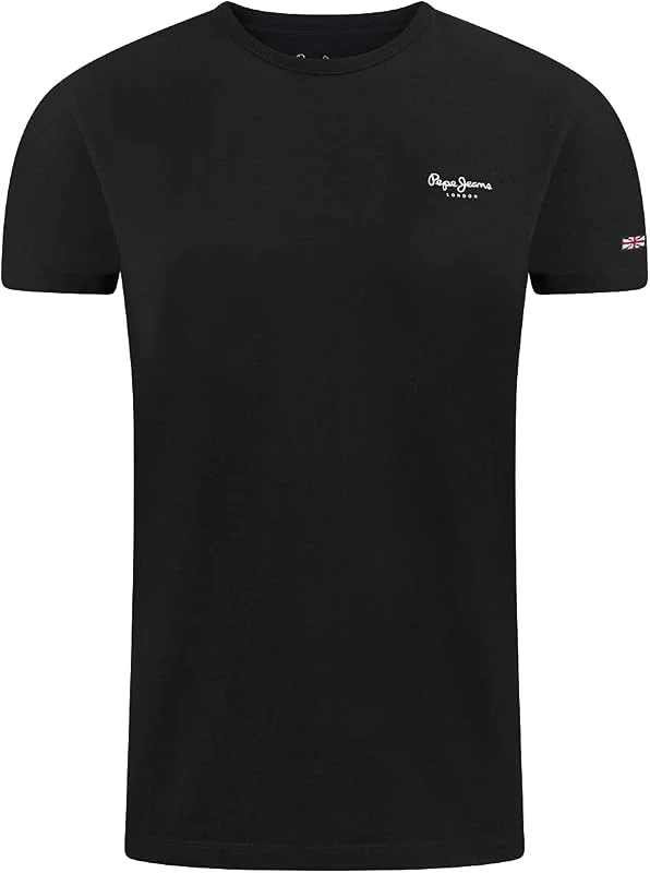 Pepe Jeans T-shirts originais básicas de 3 N — Roupa aquecida