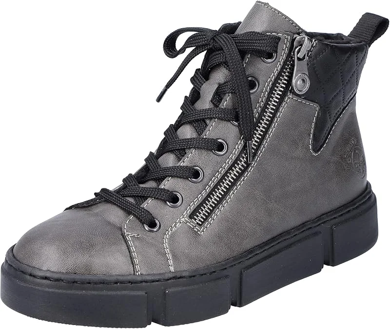 Rieker W2570. Sapatilhas de cano alto — Roupa aquecida
