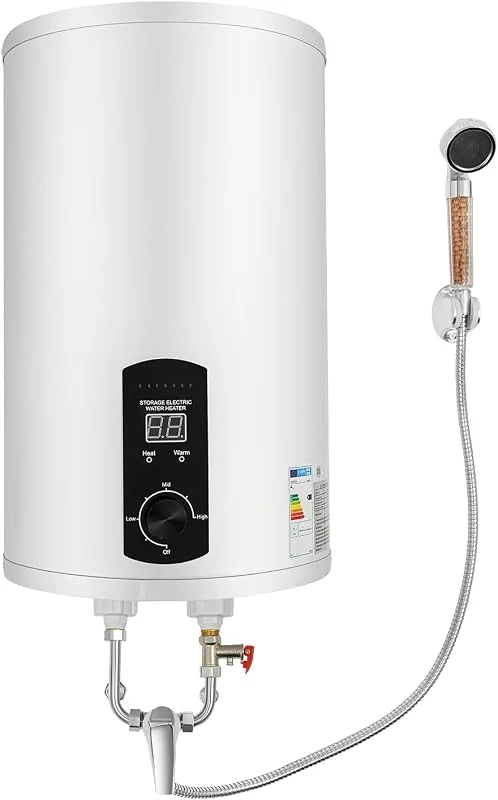 Caldeira elétrica de 30 litros, aquecedor de água quente, 2000 W, 220 V, suspensão de parede, aquecedor de água elétrico, economia de energia, aquecimento, recipiente interior esmaltado