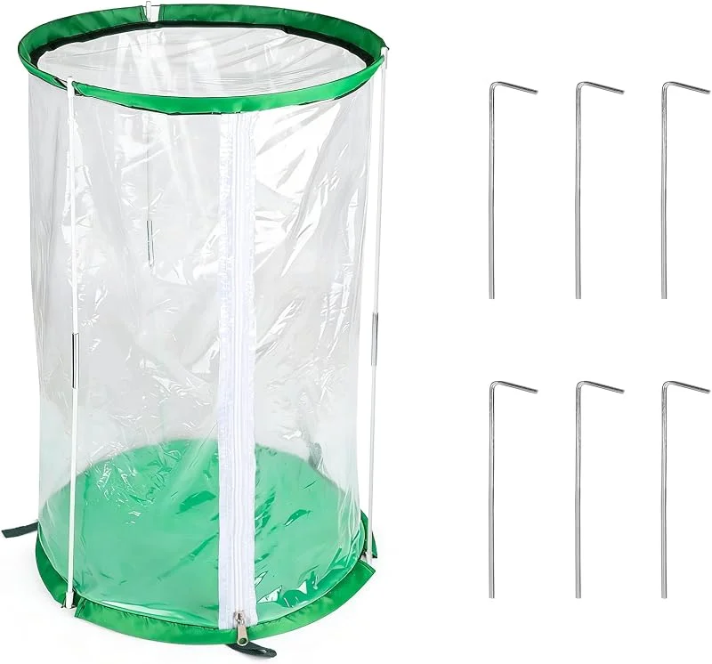 EFUTURETIME Mini estufa portátil de jardim 55 × 30 cm, PVC — Aquecimento