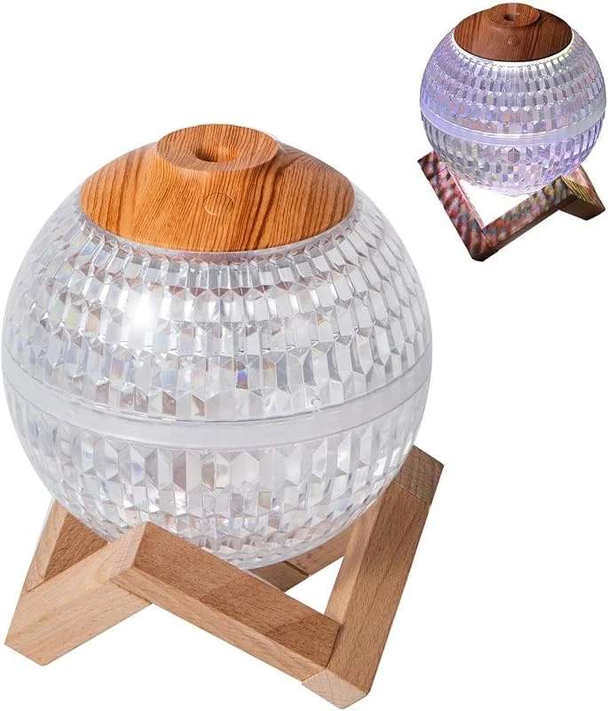 Difusor de Bola Protección y Seguridad, Luz Multicolor y Silencioso — Humidificador